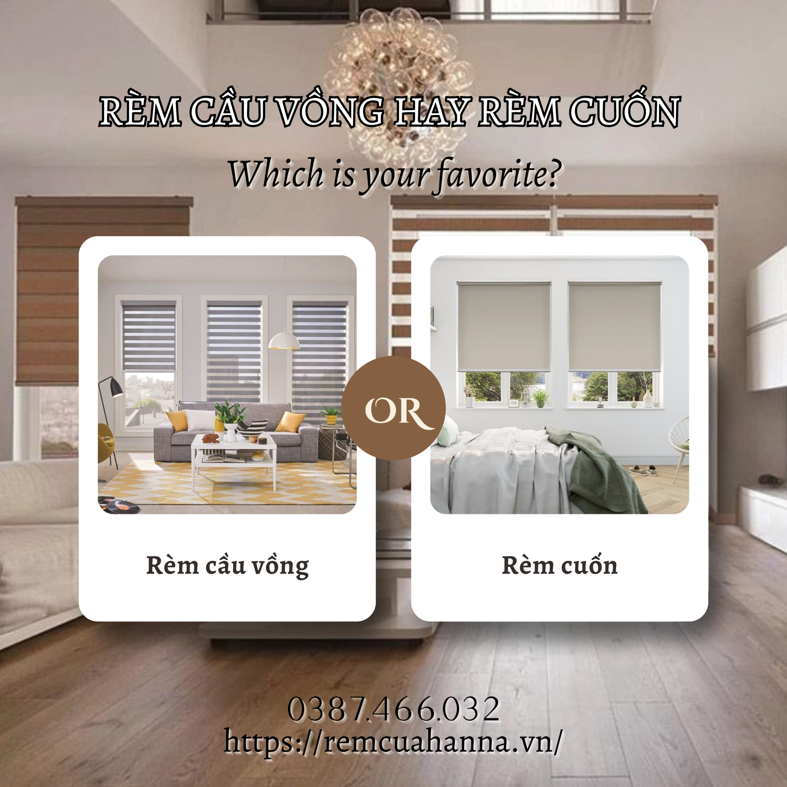Rèm Cầu Vồng, Rèm Cuốn – Đâu Mới Là Sự Lựa Chọn Hoàn Hảo Cho Cửa Sổ Nhà Bạn?